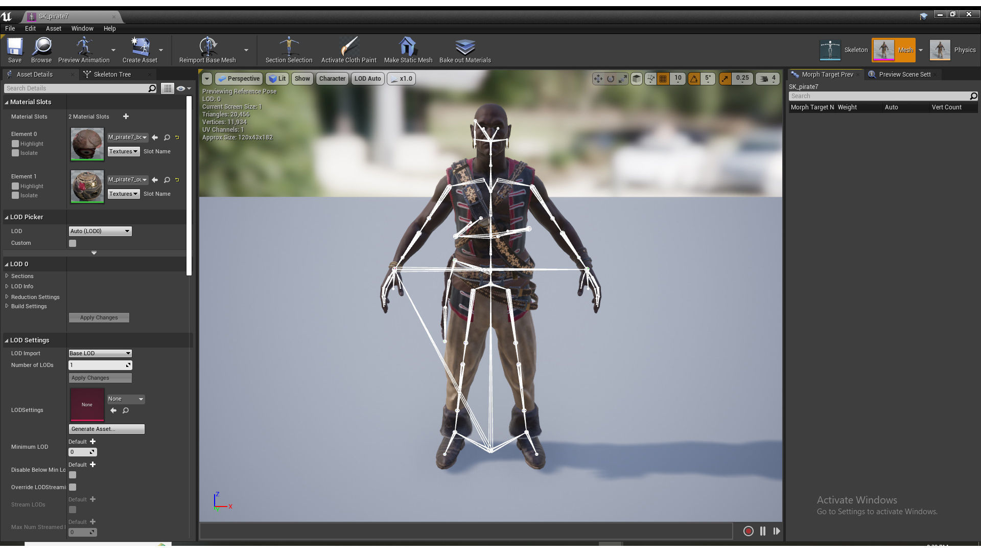 PIRATE 7R Low-poly 3D model_19
