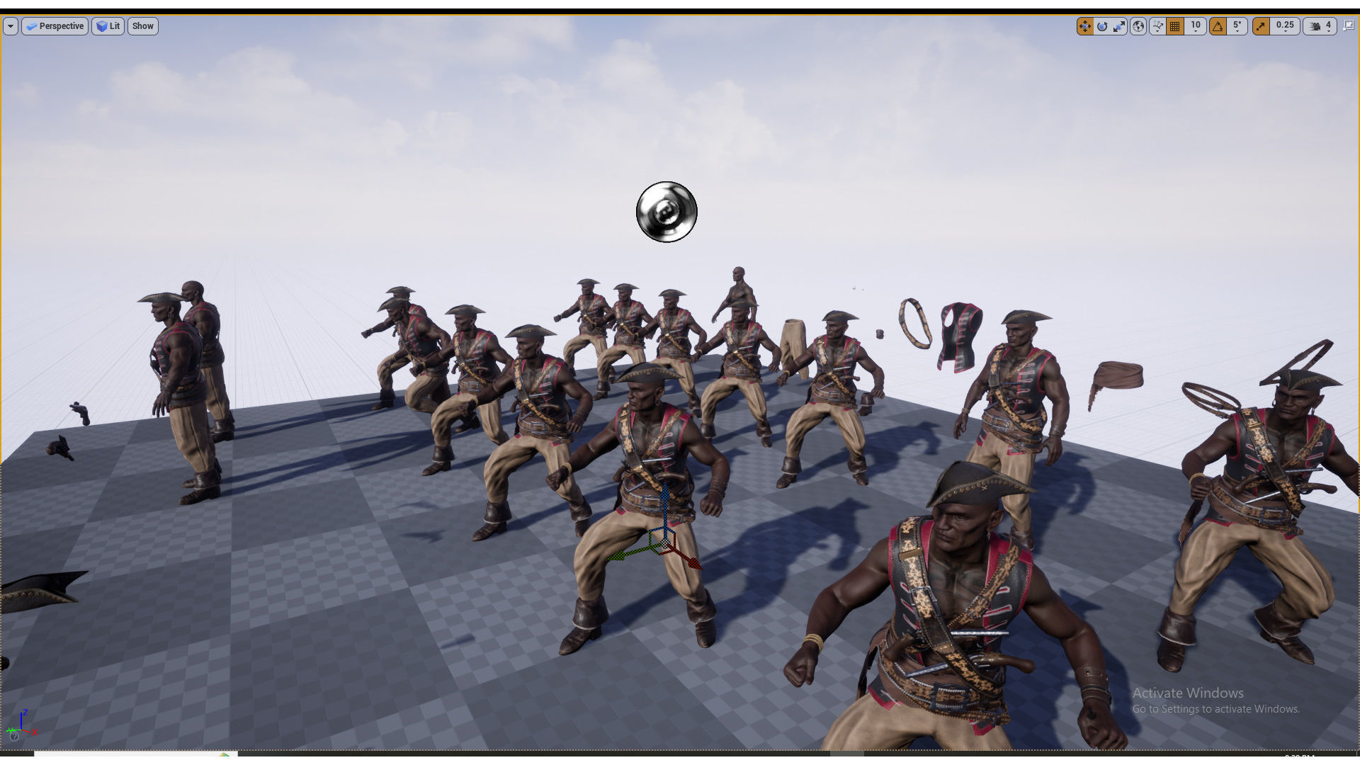 PIRATE 7R Low-poly 3D model_15