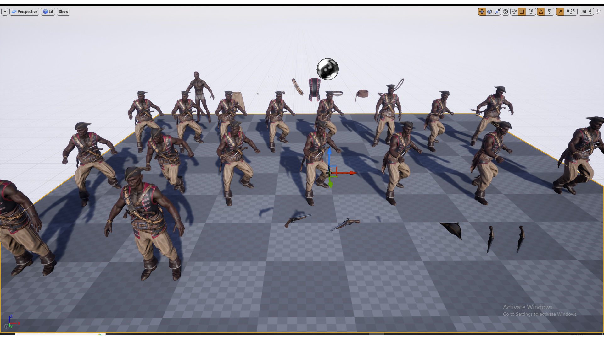 PIRATE 7R Low-poly 3D model_17