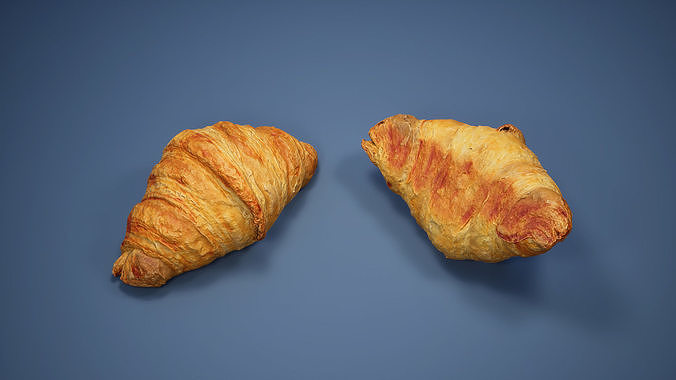 Pastry Food Bakery Low-poly 3D model 7