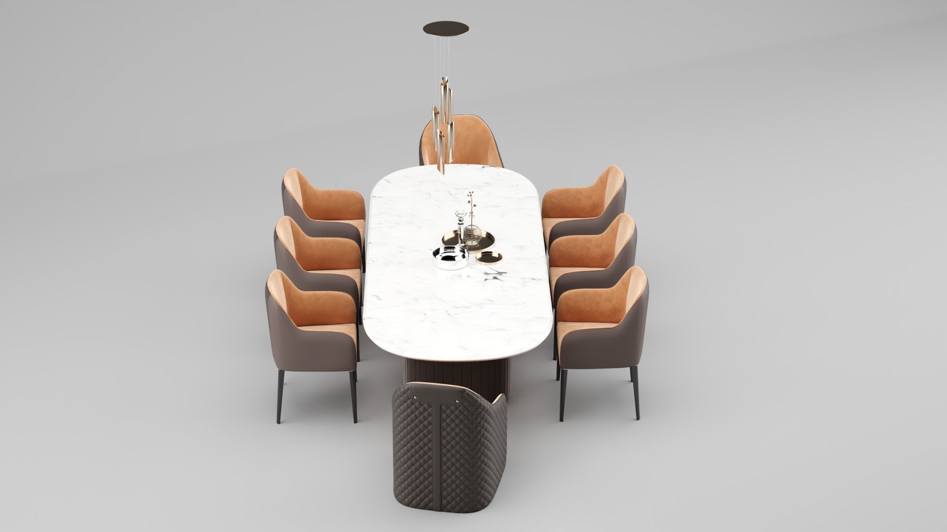 Dining Group Daytona 3D model_6