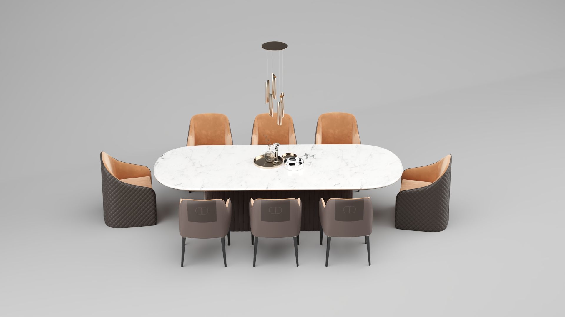 Dining Group Daytona 3D model_1