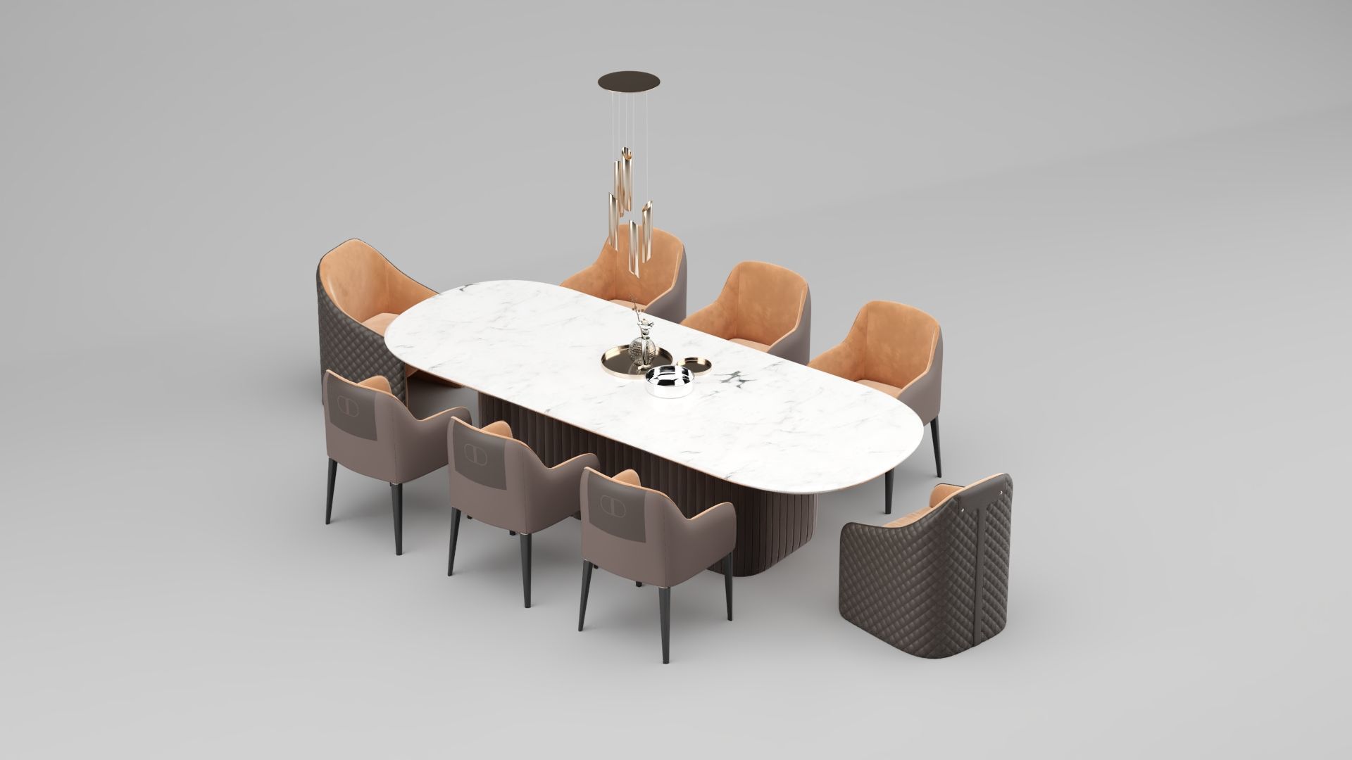 Dining Group Daytona 3D model_8