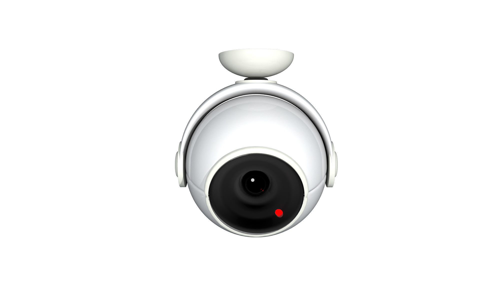 Security camera  3D model_1