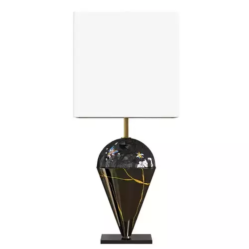 Serena Luxury Mosaic Magia Table Lamp 3D model