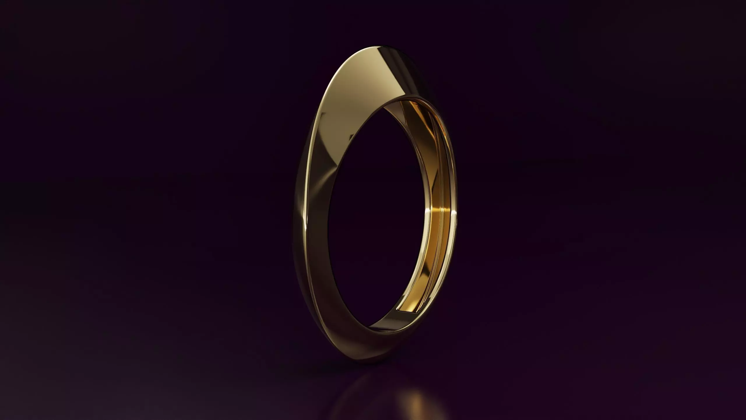 mobius ring N05 Free 3D print model