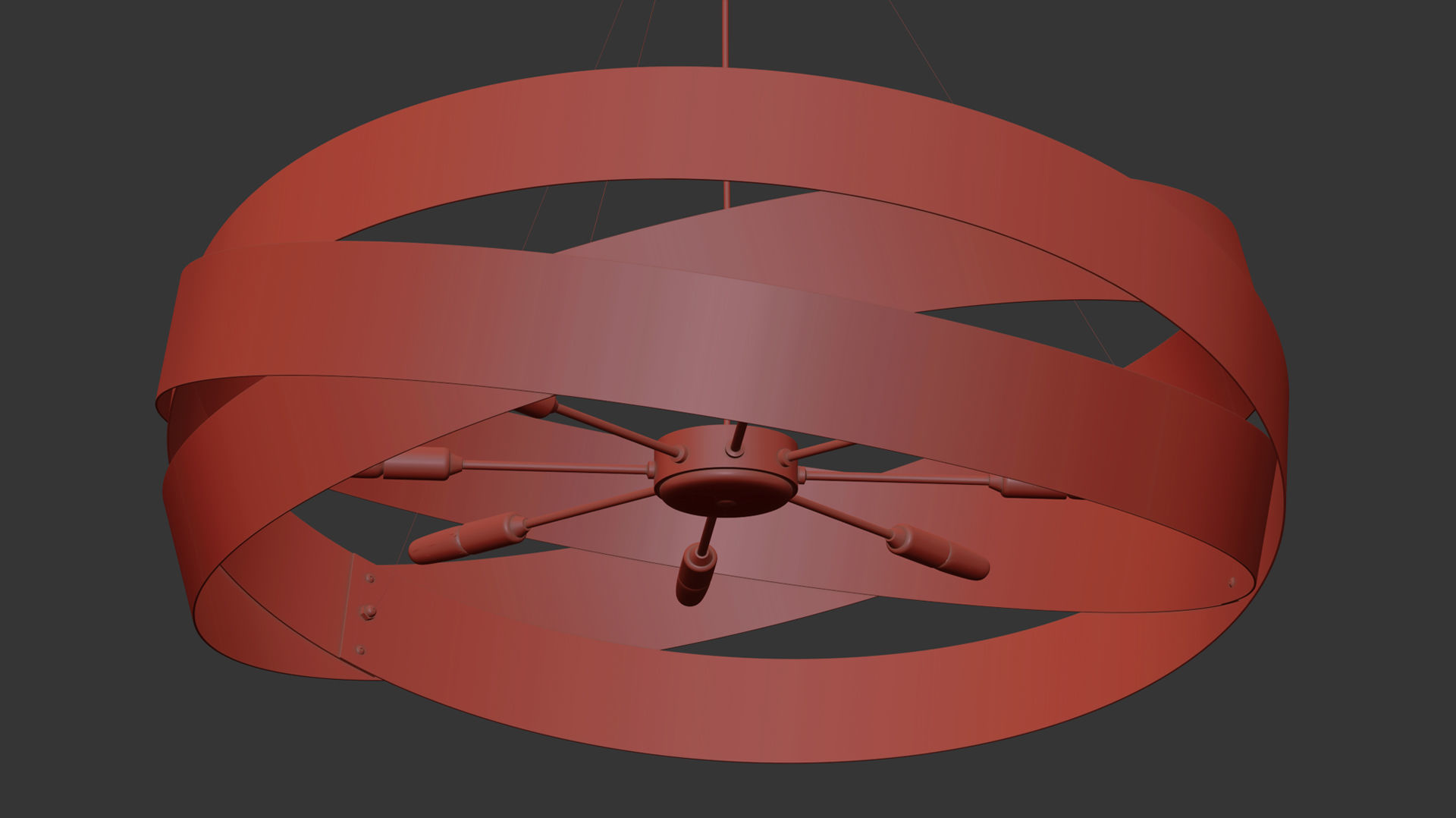 Pendant light Pura by Marchetti 3D model_9