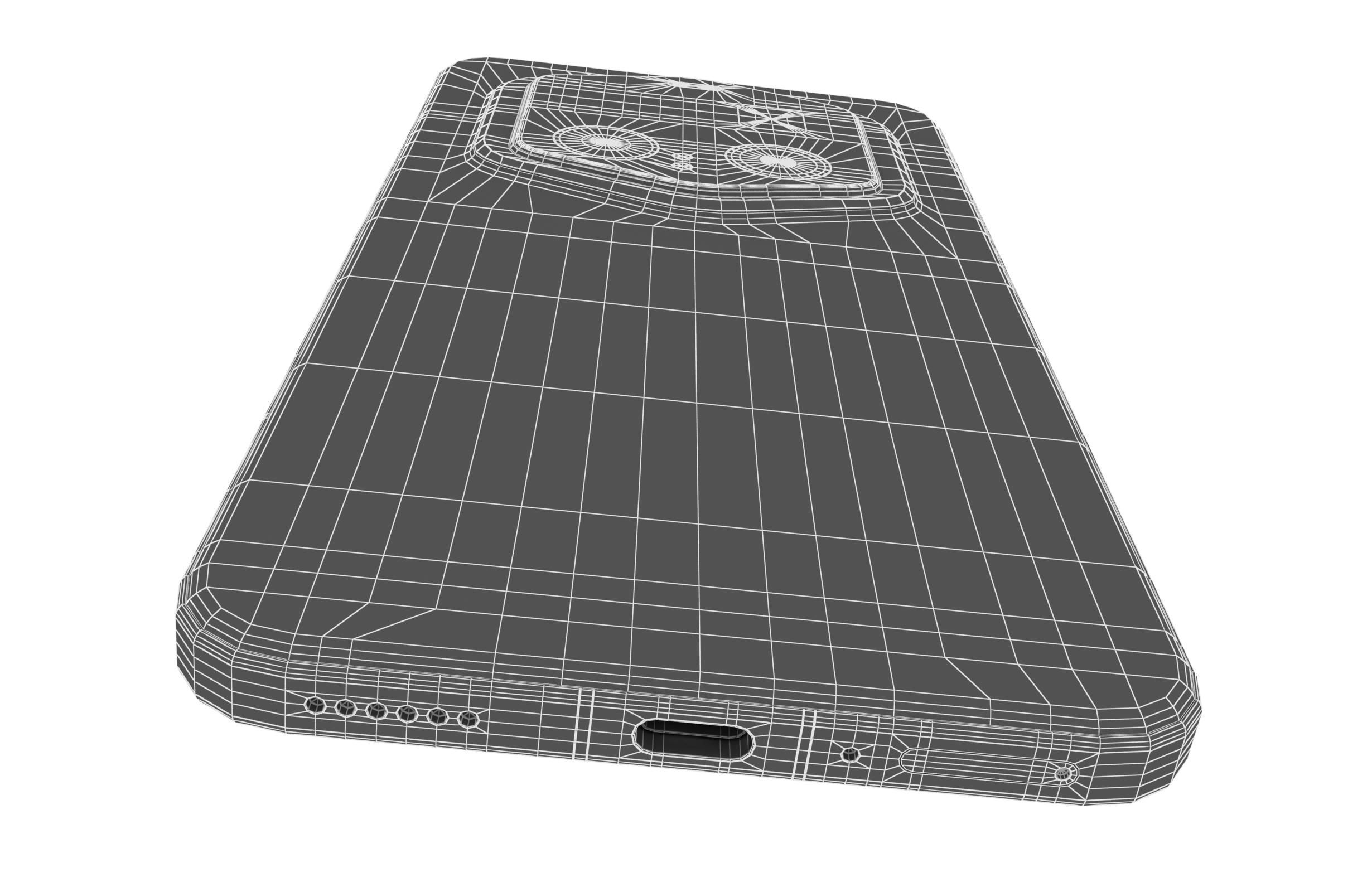 Honor Magic7 RSR Porsche Design Gray 3D model_21
