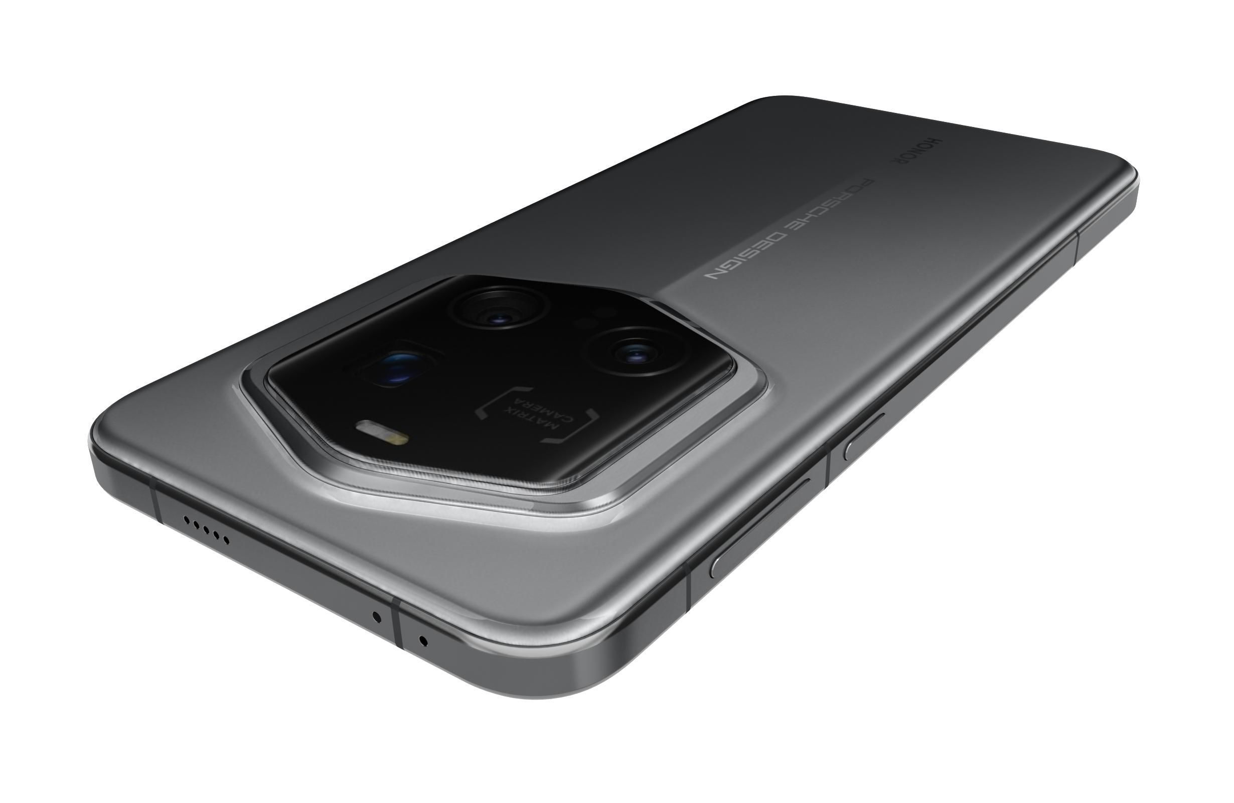 Honor Magic7 RSR Porsche Design Gray 3D model_14