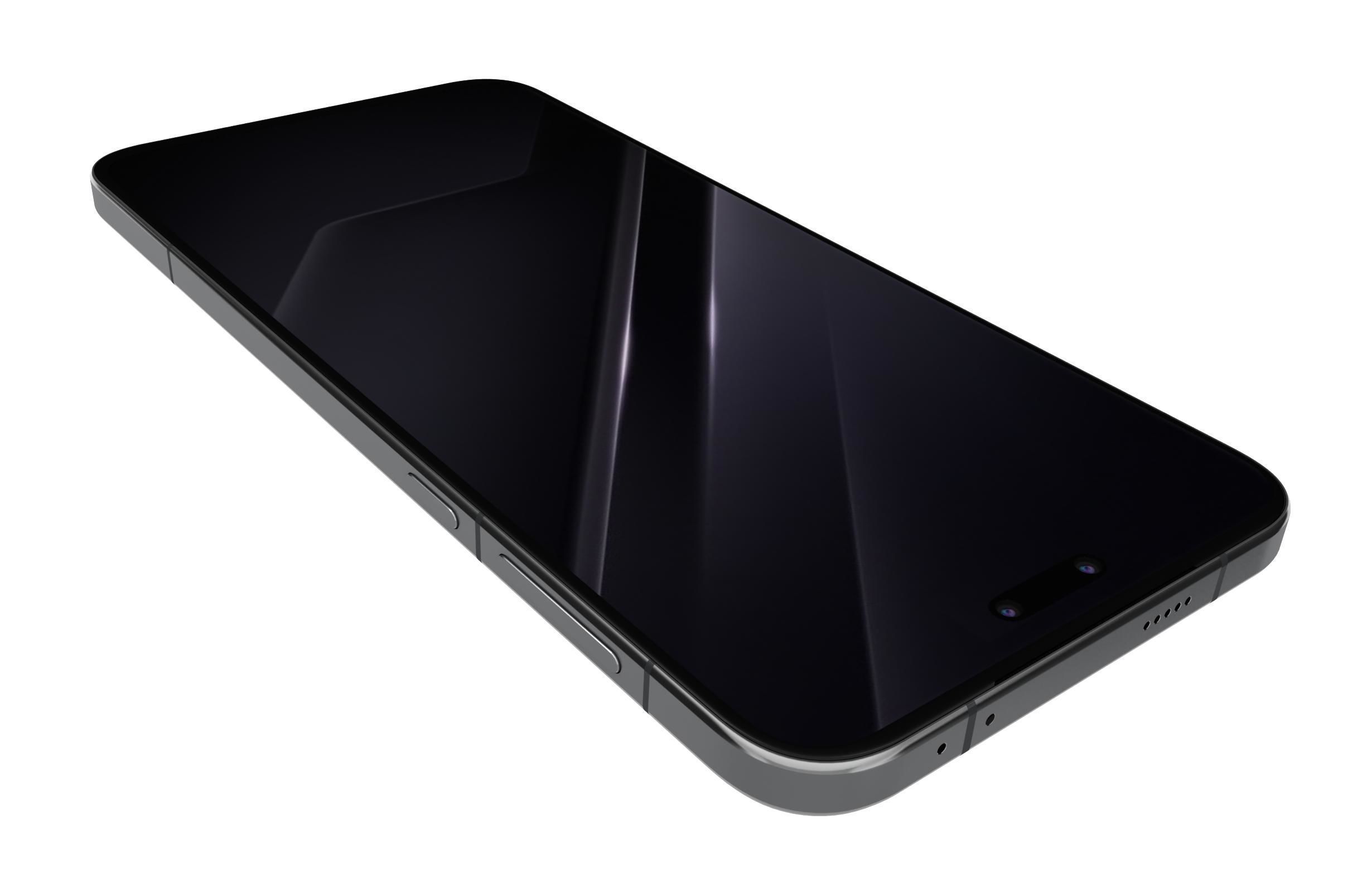 Honor Magic7 RSR Porsche Design Gray 3D model_11