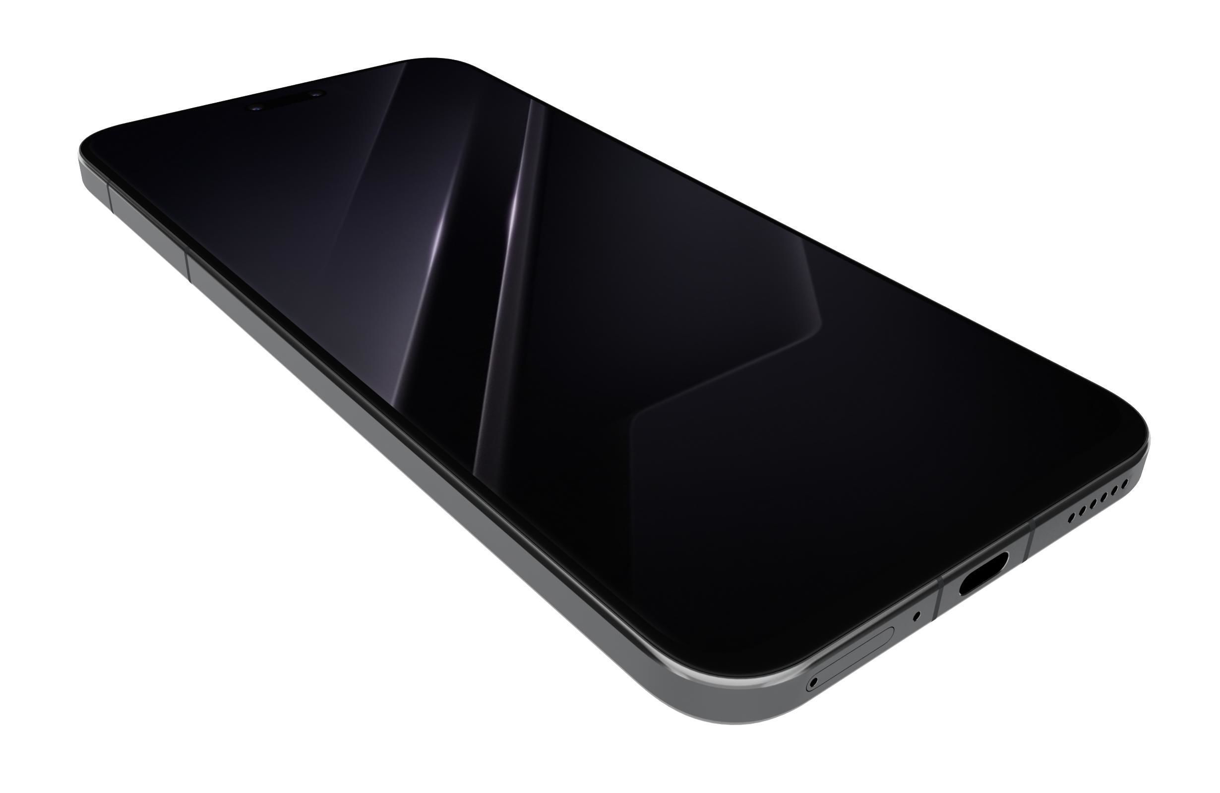 Honor Magic7 RSR Porsche Design Gray 3D model_10