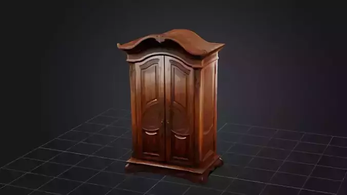 Wooden Wardrobe 