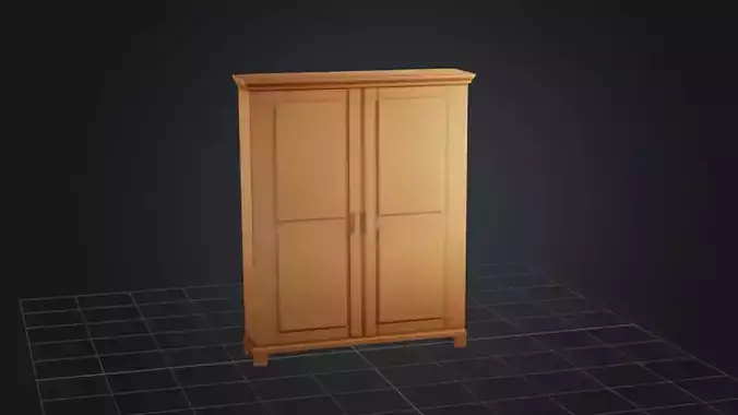 Wooden Wardrobe 