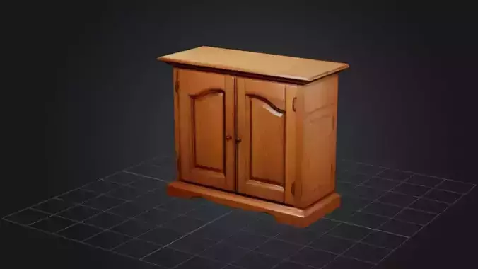 Wooden Wardrobe 