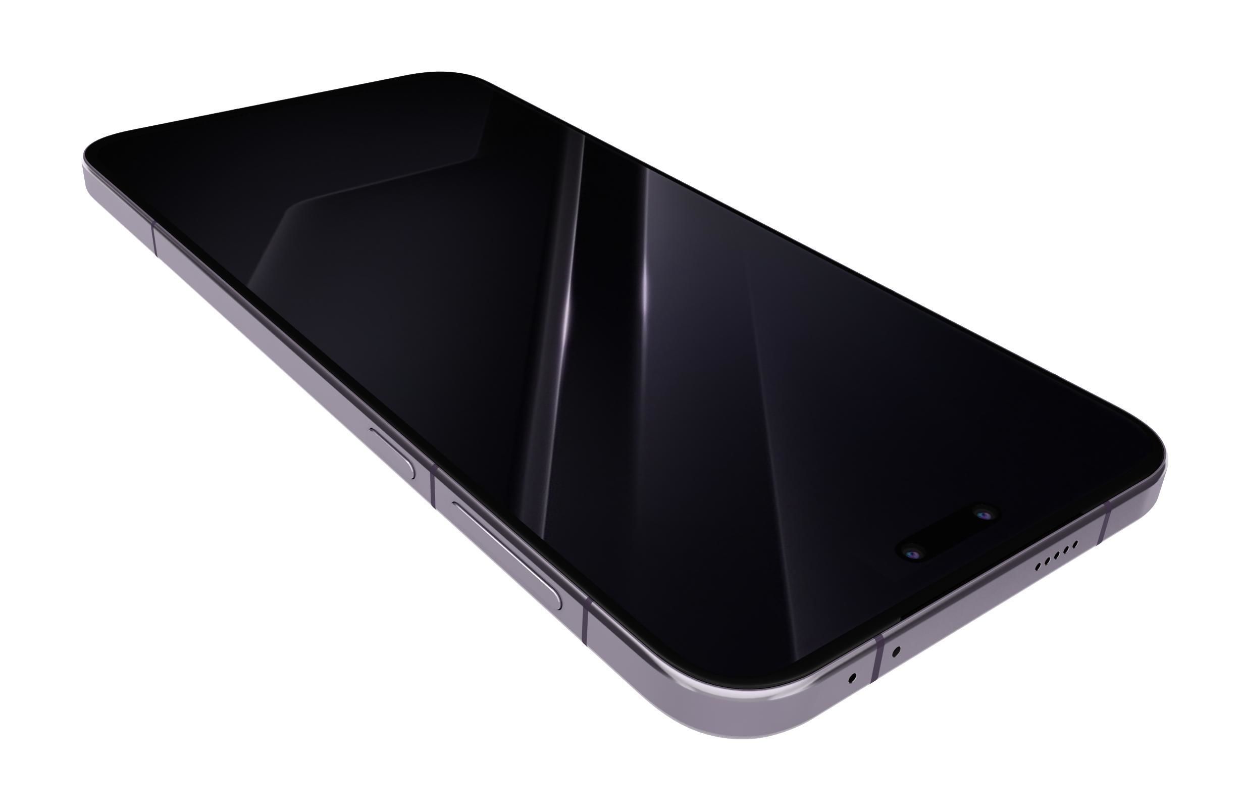 Honor Magic7 RSR Porsche Design Purple 3D model_12