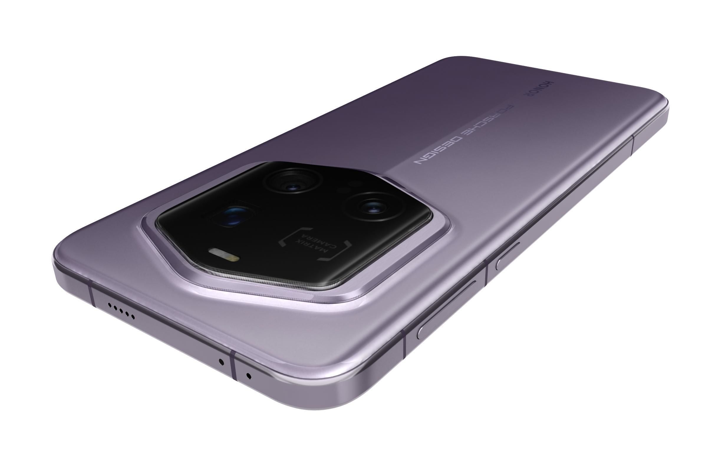 Honor Magic7 RSR Porsche Design Purple 3D model_14