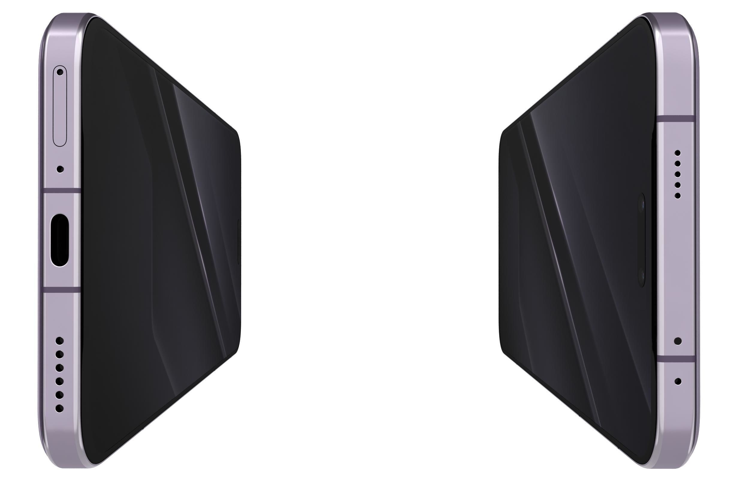 Honor Magic7 RSR Porsche Design Purple 3D model_3