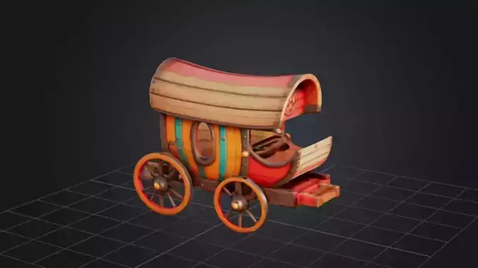 Wooden Cart