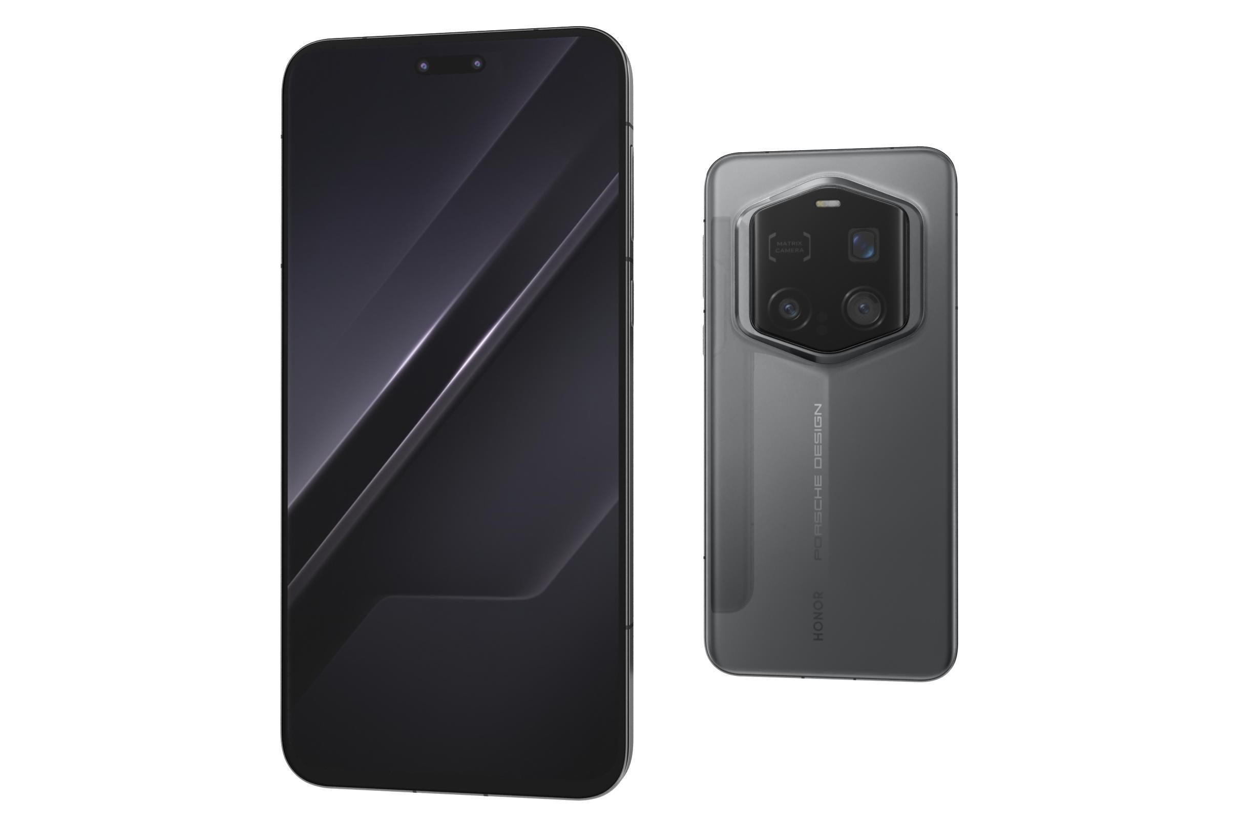 Honor Magic7 RSR Porsche Design Gray And Purple 3D model_16