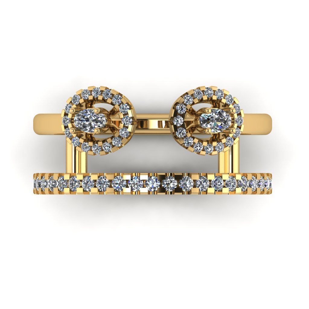 Jewelry 3D Models with render and 3dm stl -R-63 -3 3D print model_11