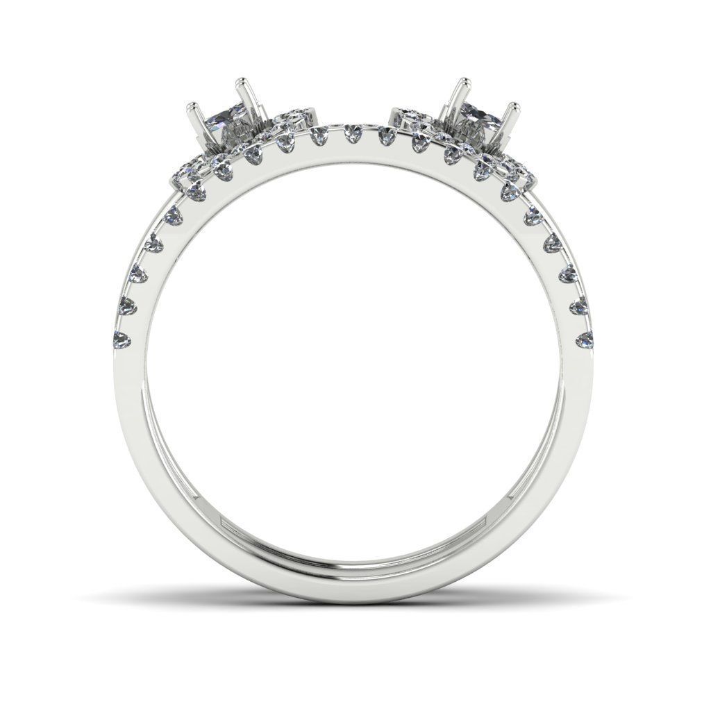 Jewelry 3D Models with render and 3dm stl -R-63 -3 3D print model_6