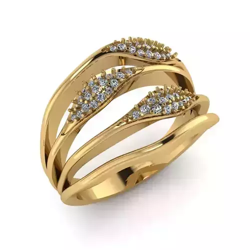 Jewelry 3D Models with render and 3dm  stl -R-64