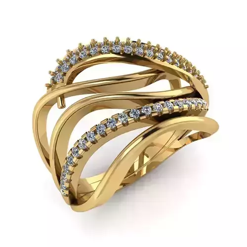 Jewelry 3D Models with render and 3dm  stl -R-65