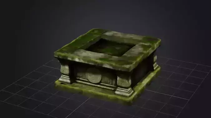 Ancient Stone Fountain
