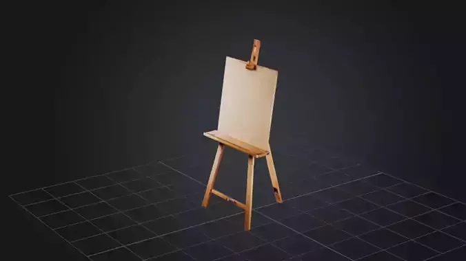 Wooden Easel Alone