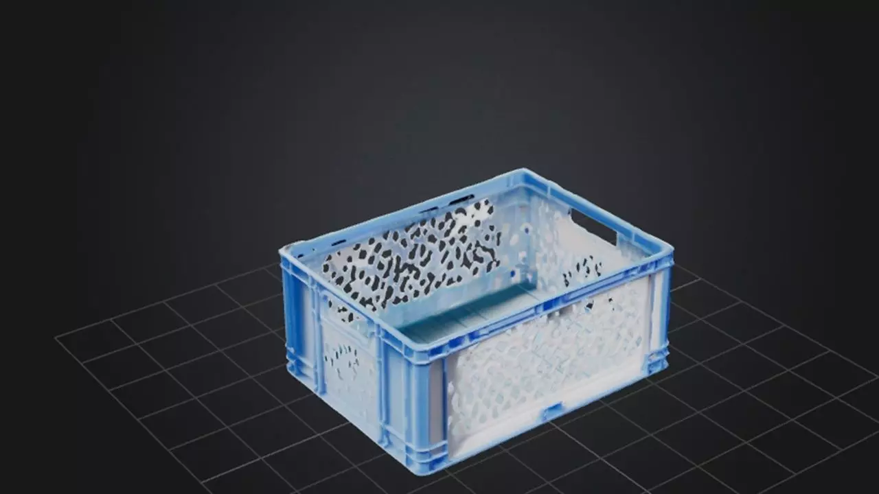 Plastic Tray 3D model_0