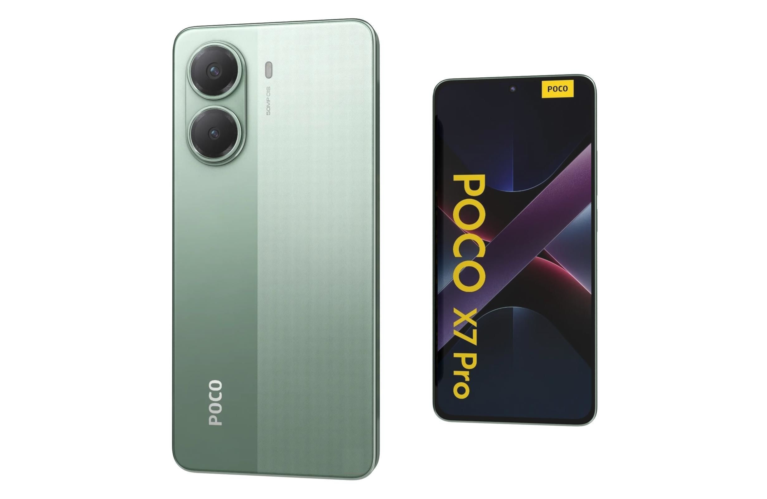 Xiaomi Poco X7 Pro 5G All Colors 3D model_27