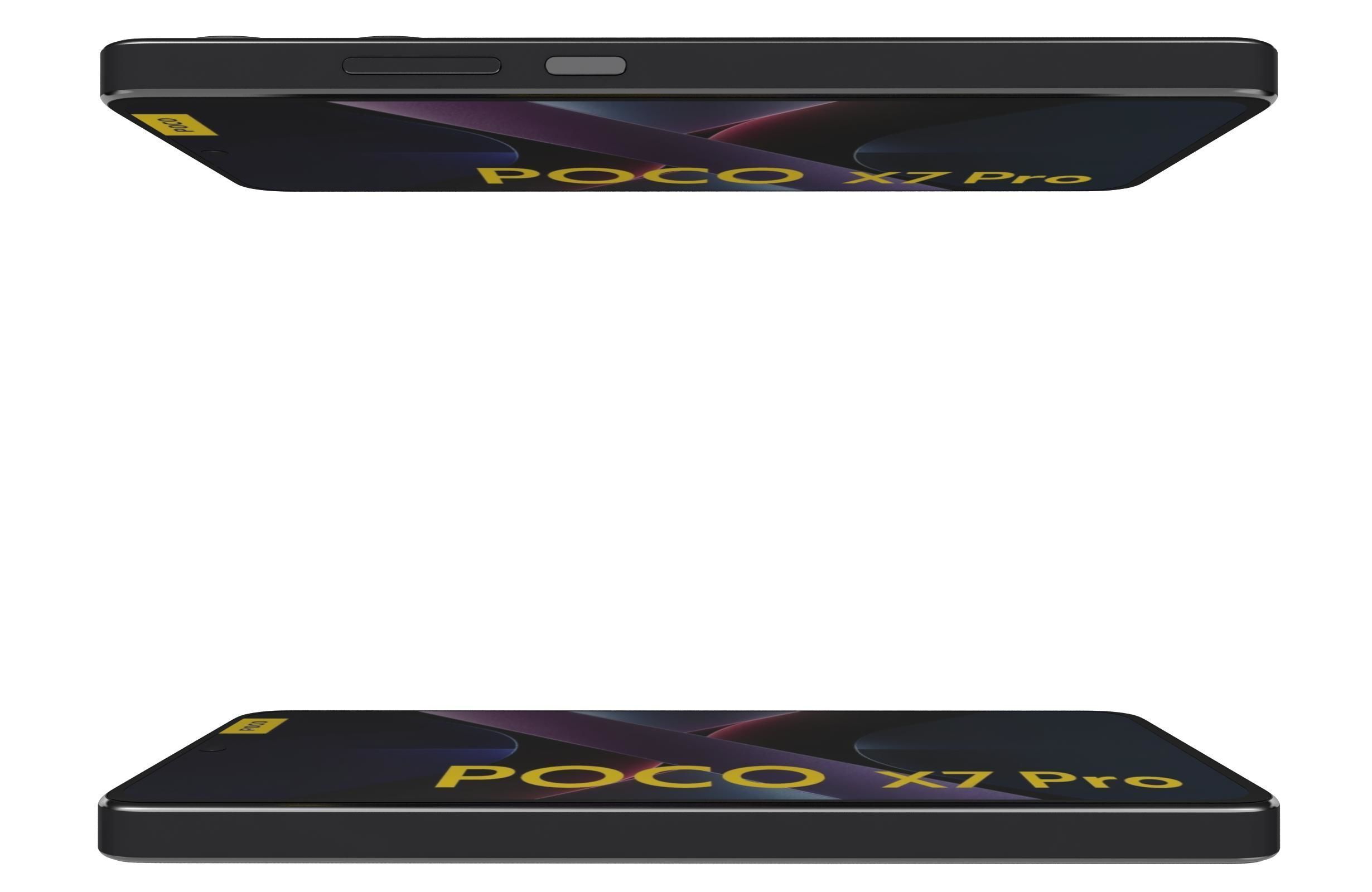 Xiaomi Poco X7 Pro 5G All Colors 3D model_13