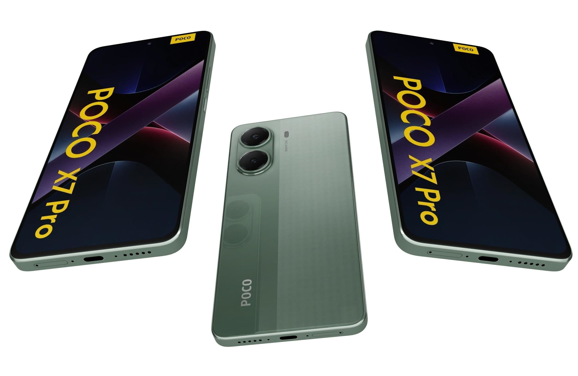 Xiaomi Poco X7 Pro 5G All Colors 3D model_21