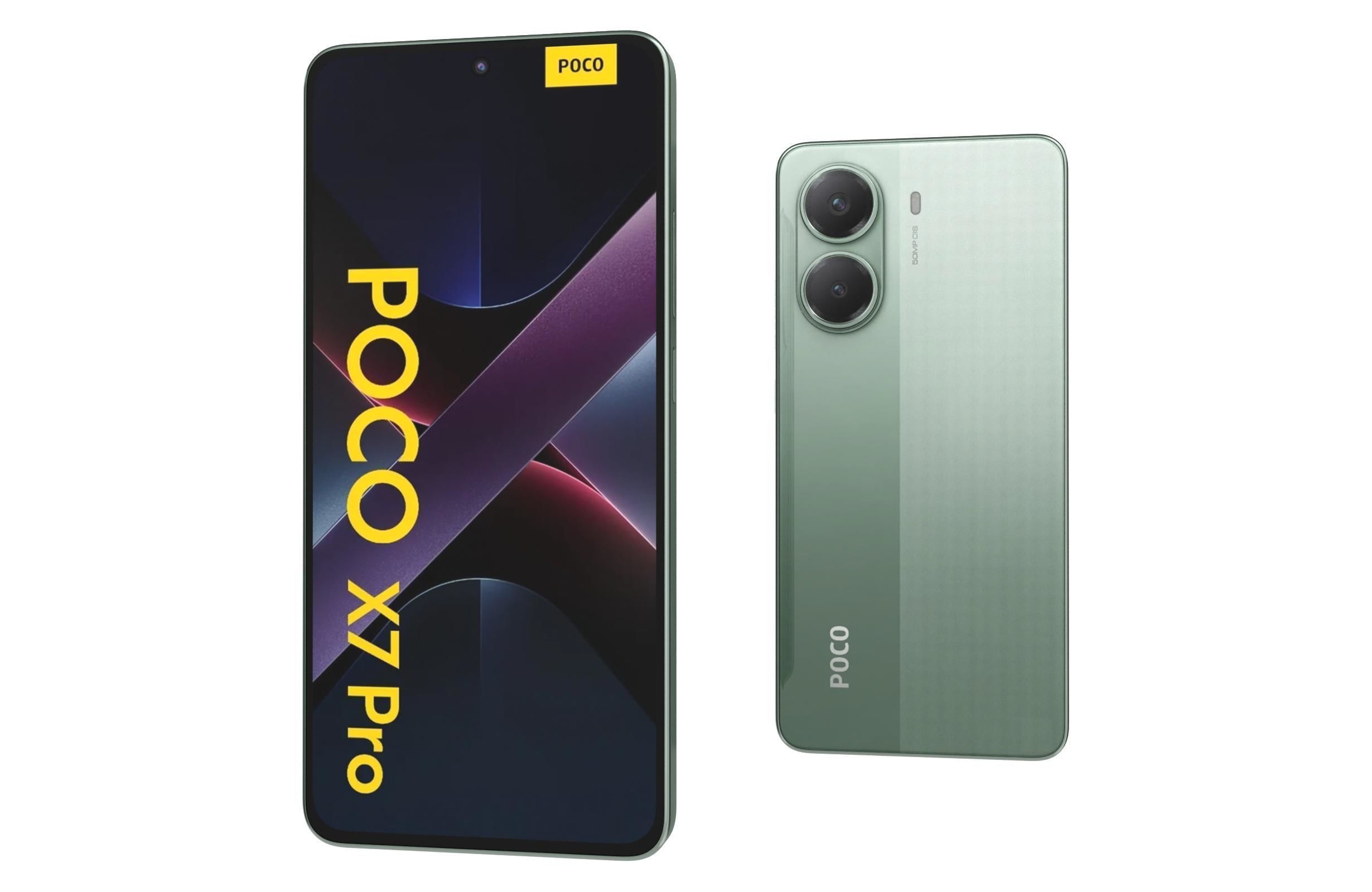 Xiaomi Poco X7 Pro 5G All Colors 3D model_26