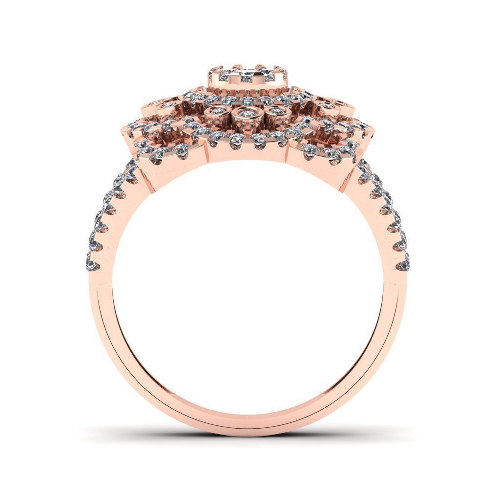 Jewelry 3D Models with render and 3dm stl -R-70 3D print model_4