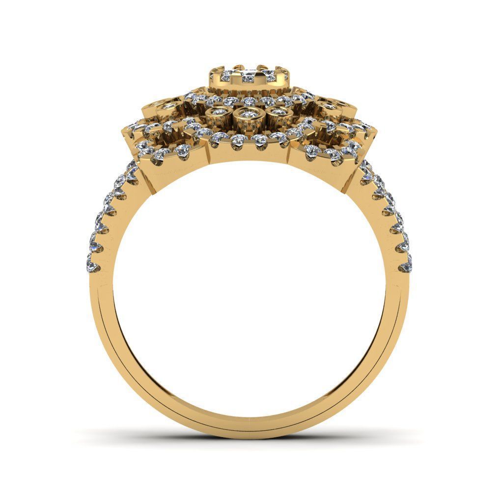 Jewelry 3D Models with render and 3dm stl -R-70 3D print model_6