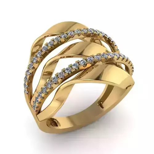 Jewelry 3D Models with render and 3dm  stl -R-72