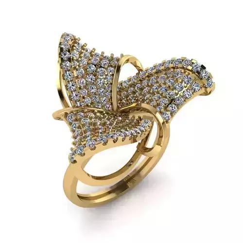 Jewelry 3D Models with render and 3dm  stl -R-75