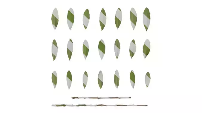 Anydrafts Olea europaea Leaf 18 B