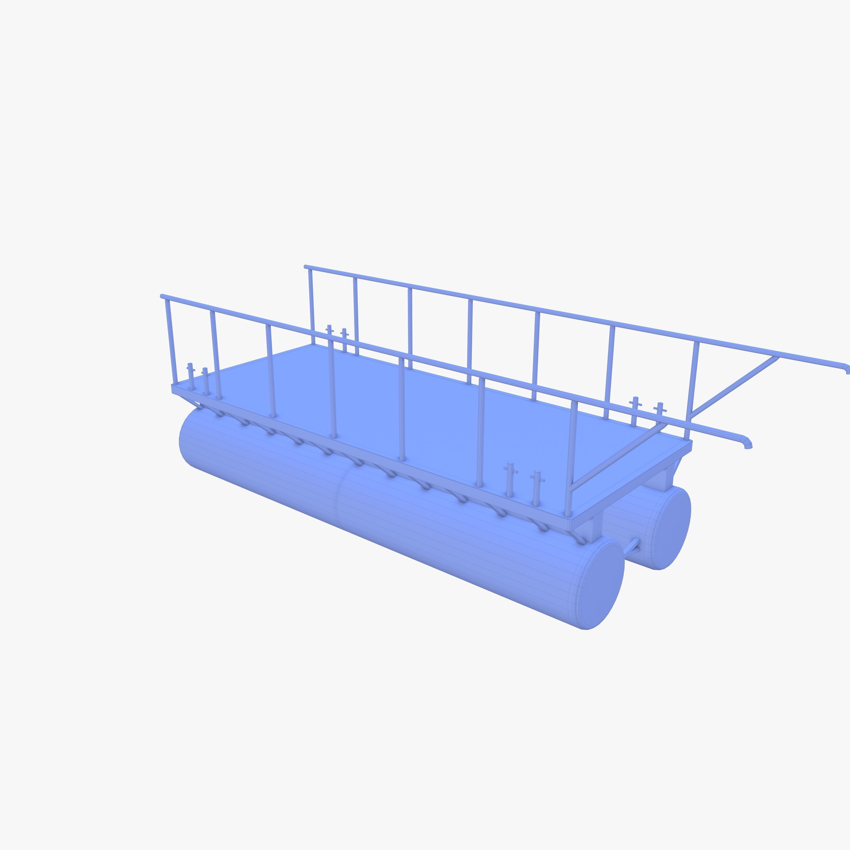 Pontoon V1 3D model_21