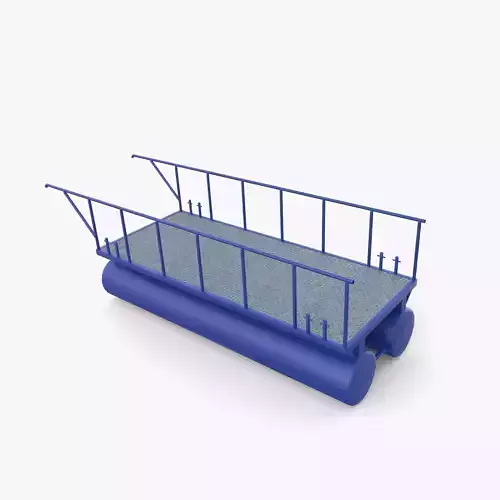 Pontoon V1 3D model Pontoon V1 3D model