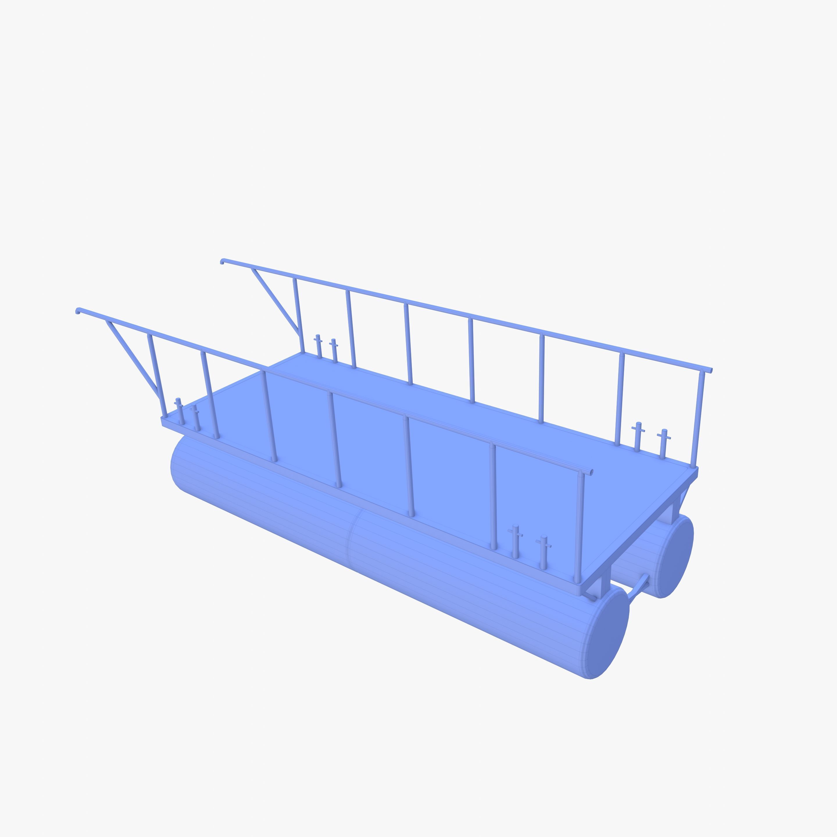 Pontoon V1 3D model_36