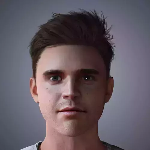 River Viiperi Character Low-poly 3D model