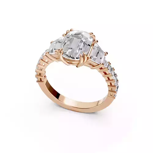 3 Stone Diamond Ring