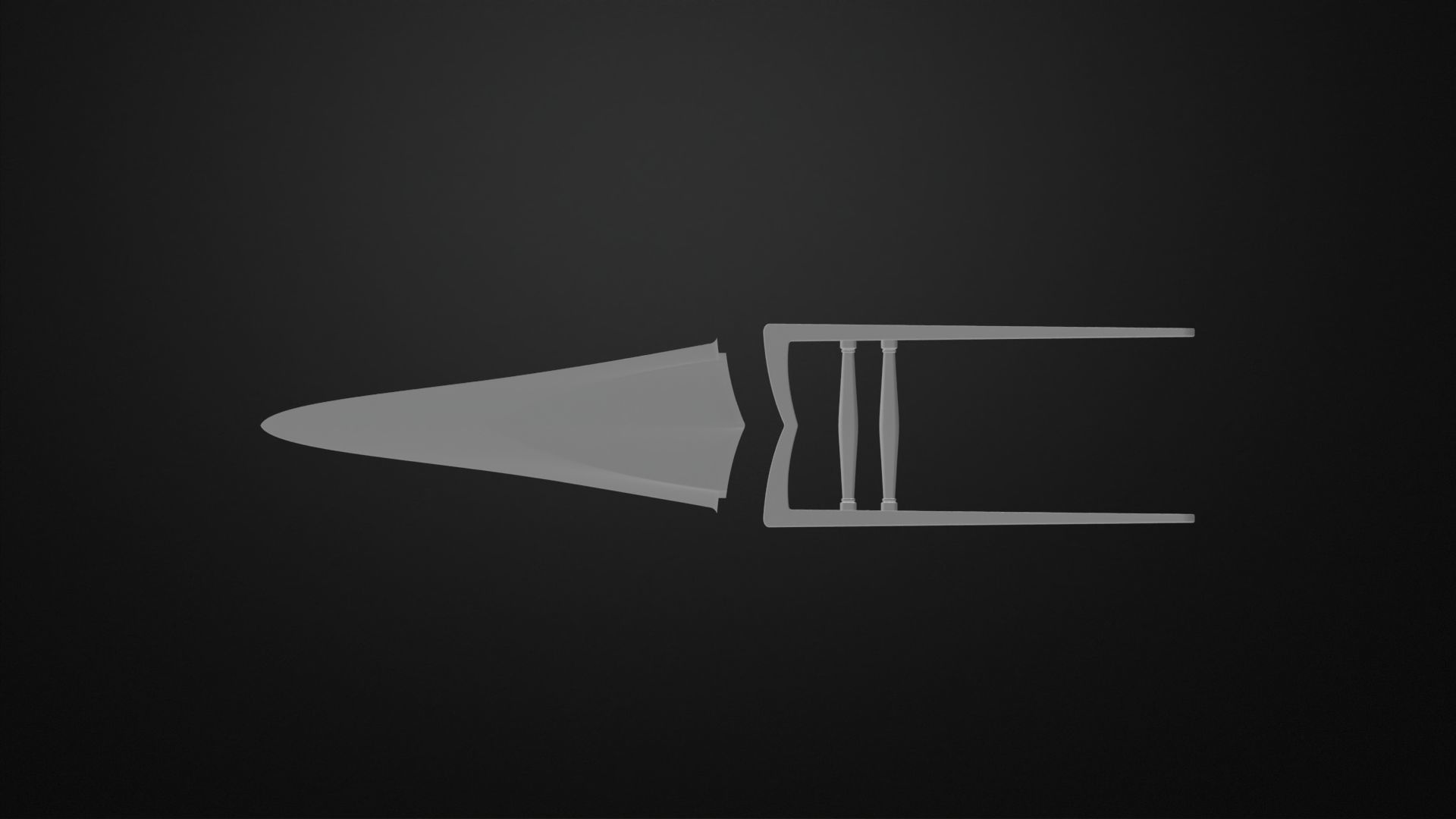 Weapons Encyclopedia 112 Jamadhar 3D print model_7