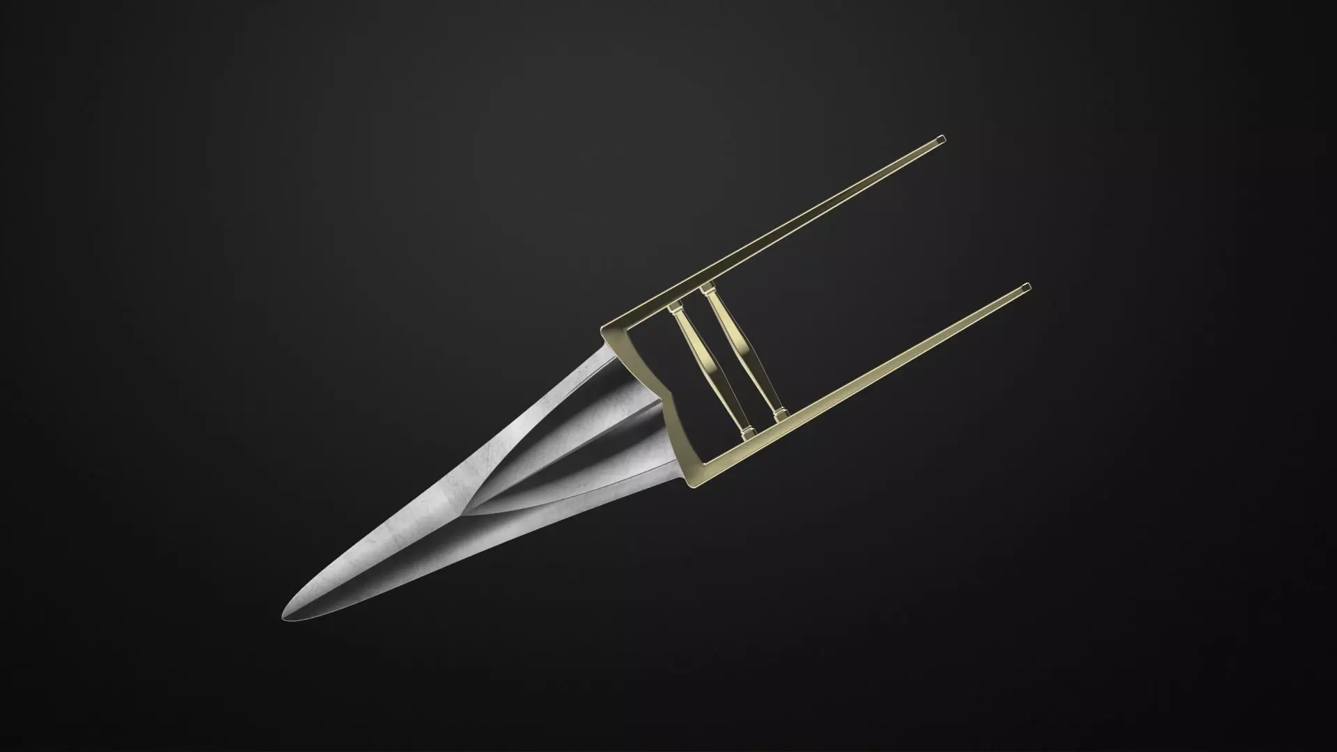 Weapons Encyclopedia 112 Jamadhar 3D print model_0