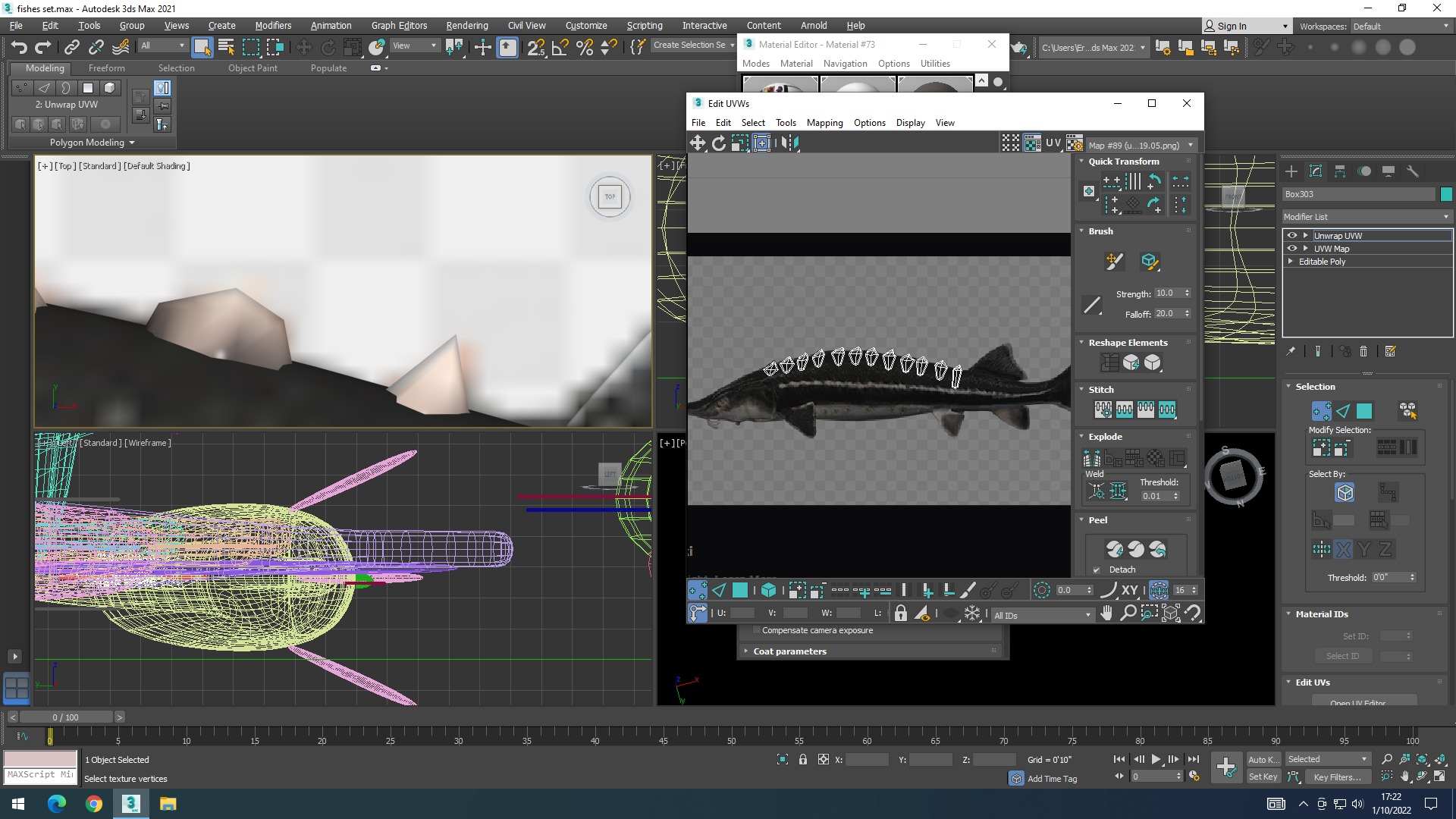 Water Animals In Water 3D model_73