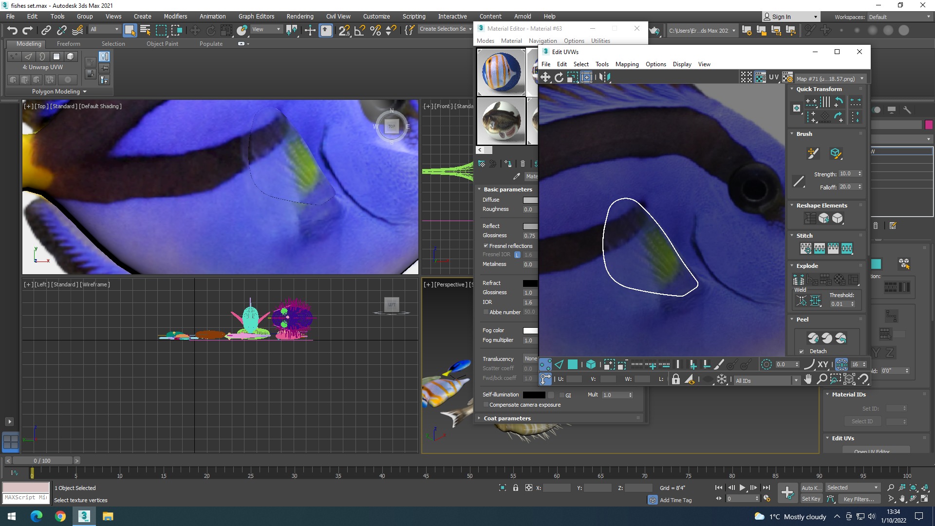 Water Animals In Water 3D model_55