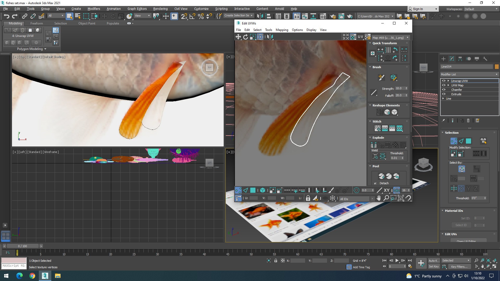 Water Animals In Water 3D model_46