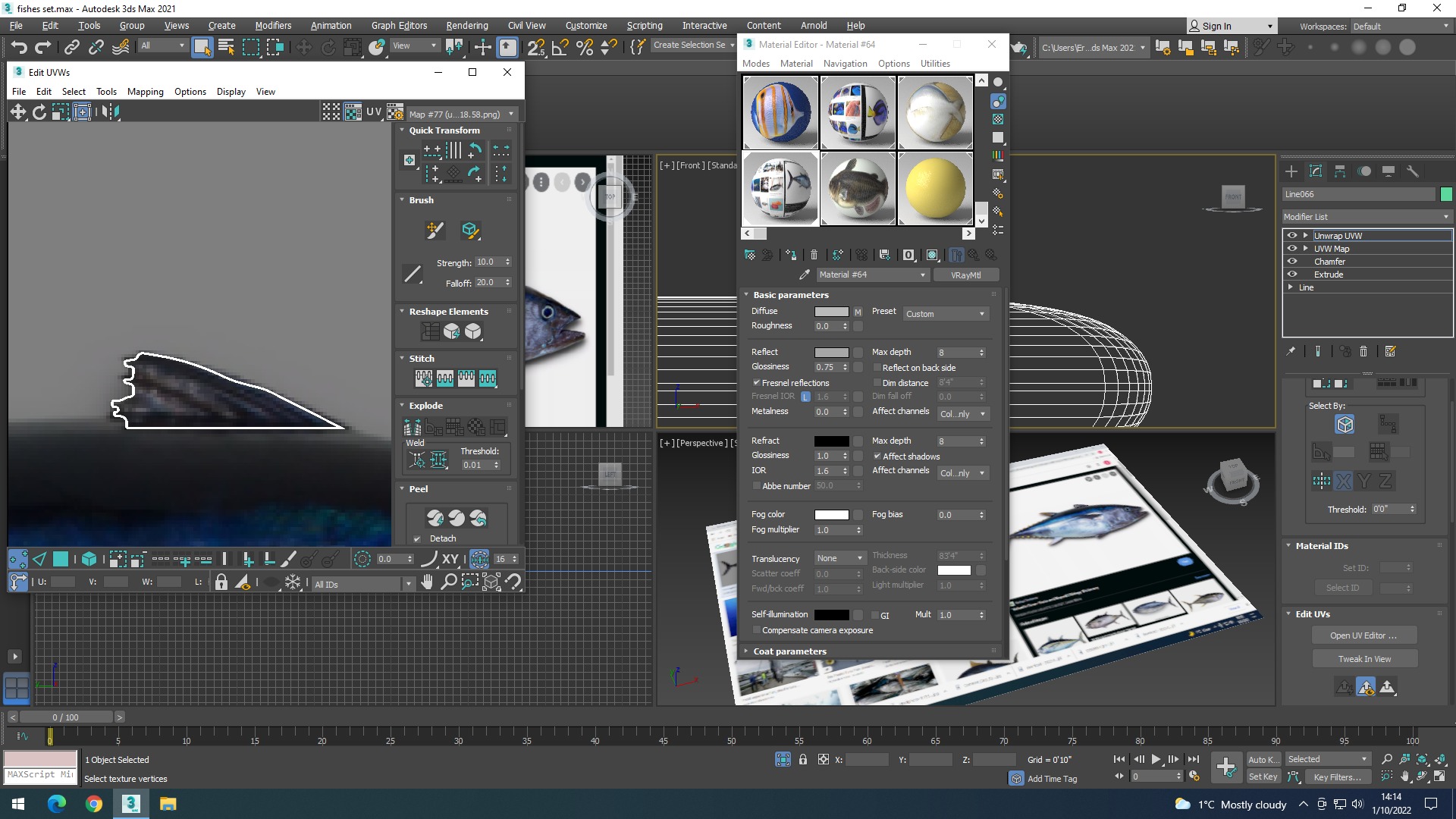 Water Animals In Water 3D model_58